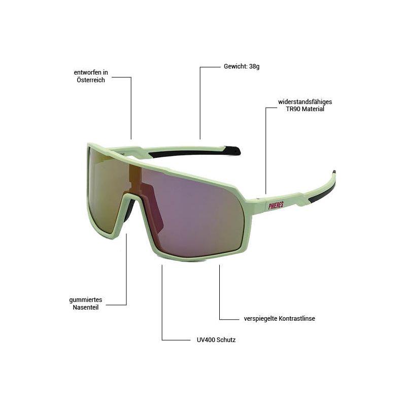 Tawonph - Phieres - Mint/Purple Mirror - Sportbrille