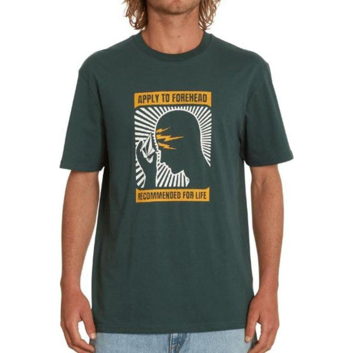 Forehead Bsc T-Shirt - Volcom - CEDAR GREEN - T-Shirt