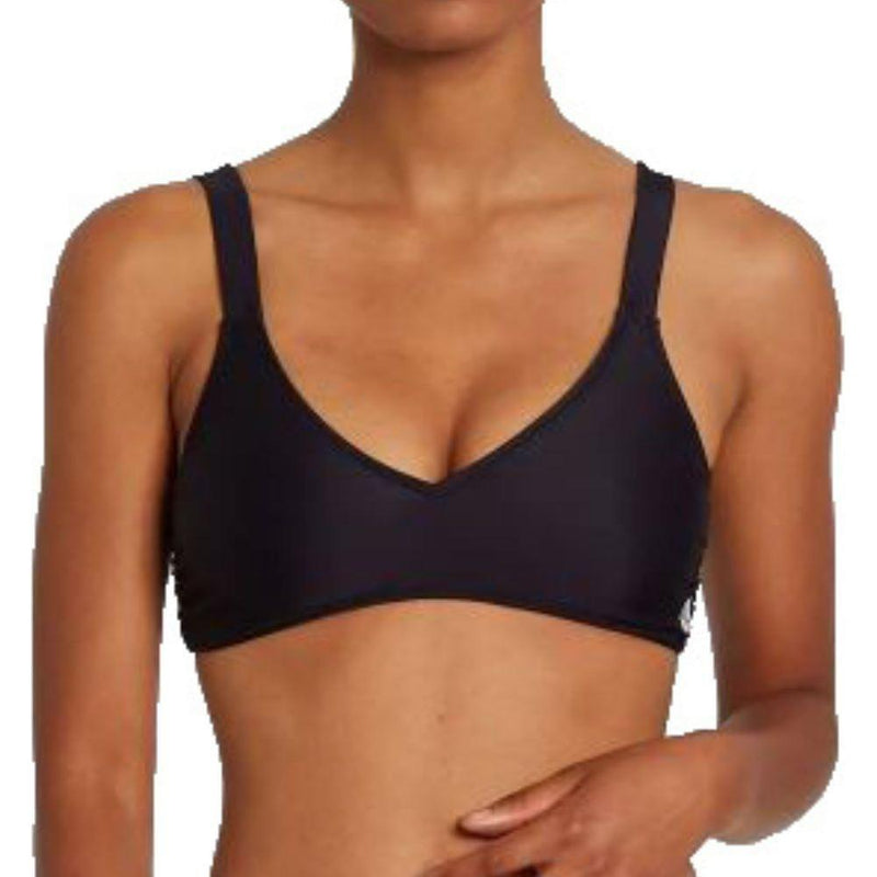 SIMPLY SOLID VNECK - Volcom - BLACK - Bikini Tops