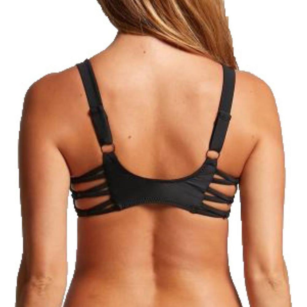 SIMPLY SOLID VNECK - Volcom - BLACK - Bikini Tops