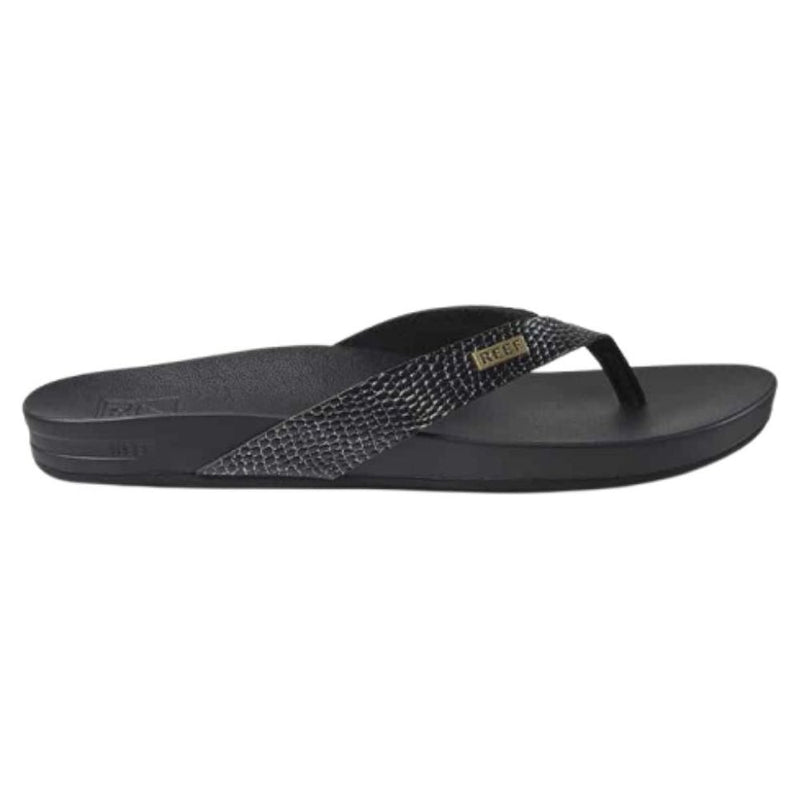 Reef - Cushion Court - Black Sassy - Flip Flop