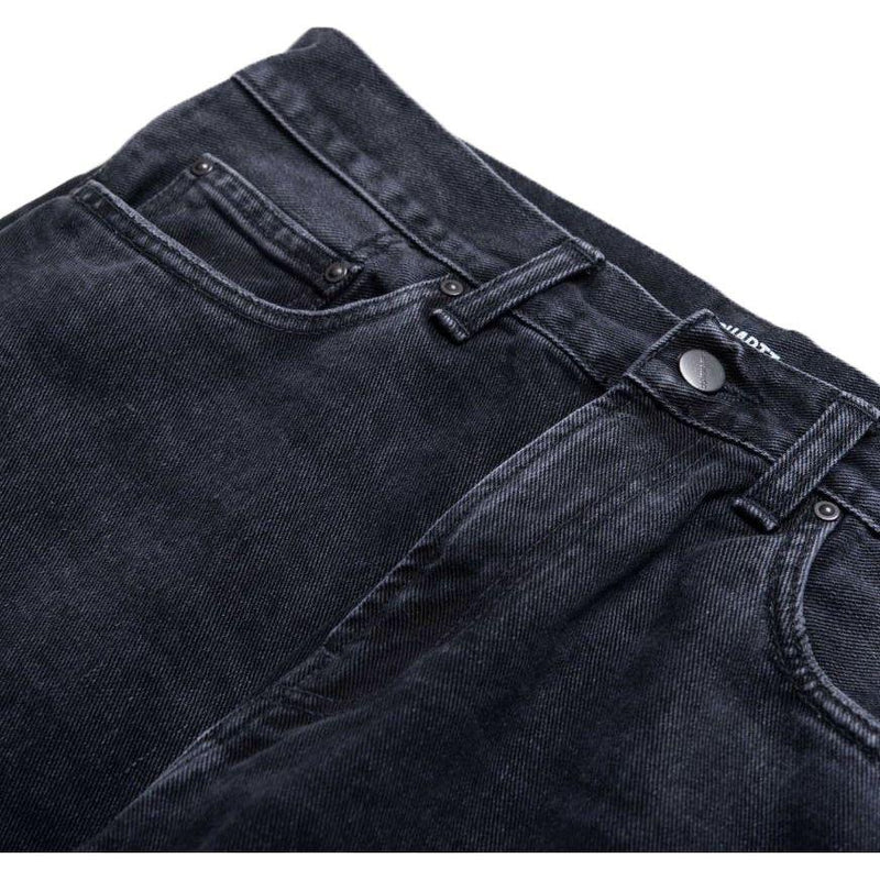 Pontiac Pant - Carhartt - Black mind worn wash - Relaxed Fit