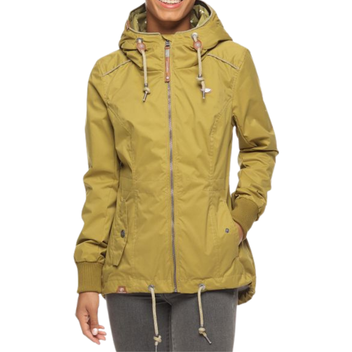 Danka-Ragwear-light olive-Übergangsjacke