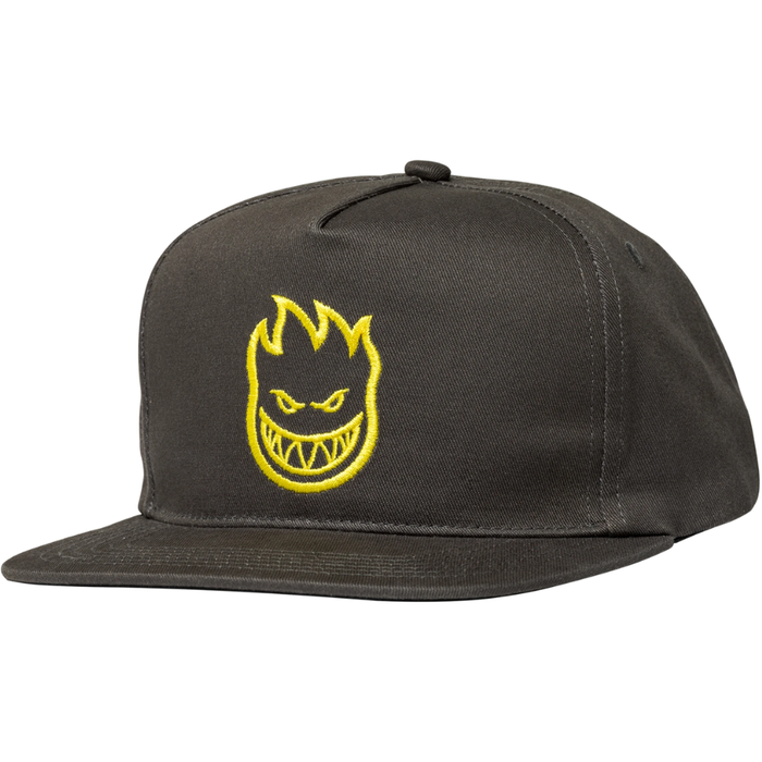 Bighead Snapback - Spitfire - Charcoal/Yellow 