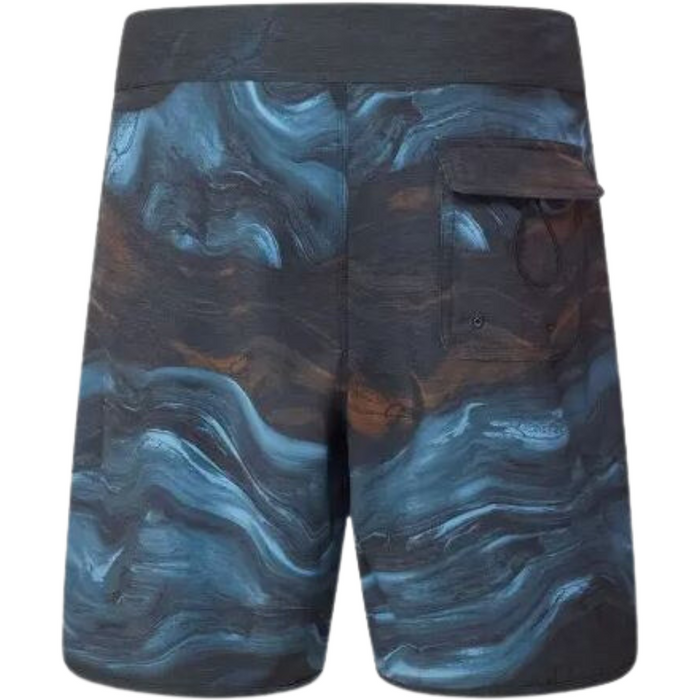 MARBLE SWIRL 19 BOARDSHORT - OAKLEY - Stonewash Blue Magma - BOARDSHORT