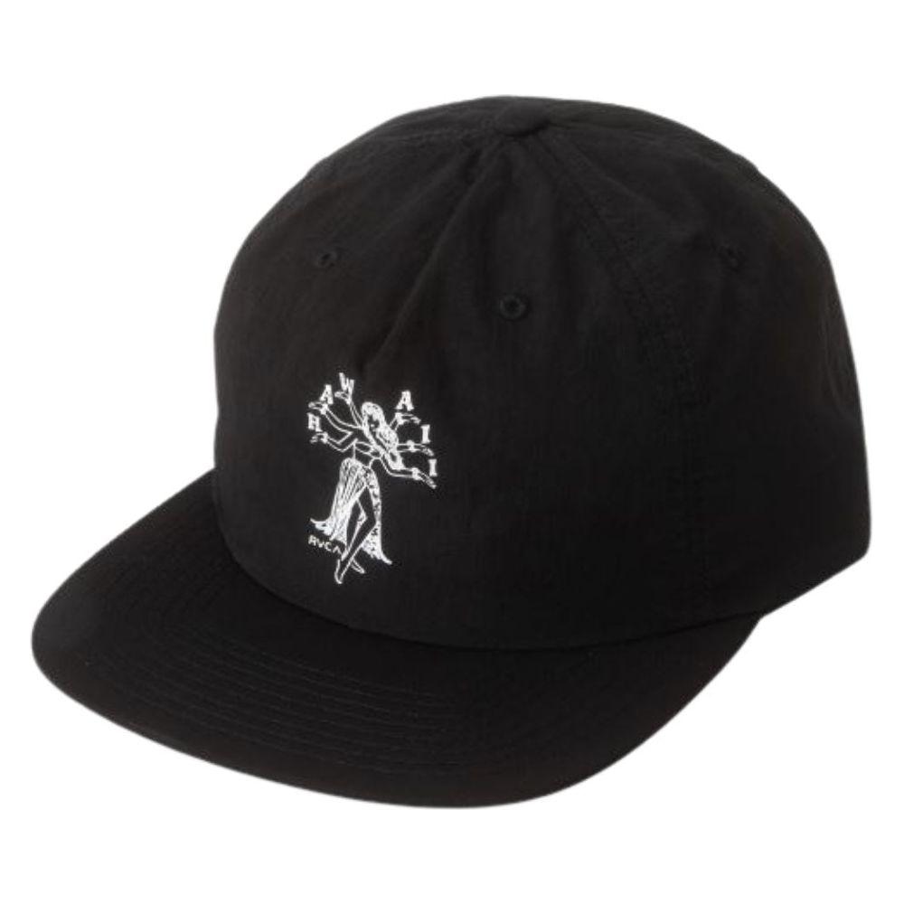 HULA HANDS SNAPBACK - RVCA - BLACK - SNAPBACK