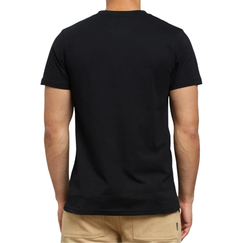 Stockholm Paper Cut Surfboard - Dedicated - Black - T-Shirt