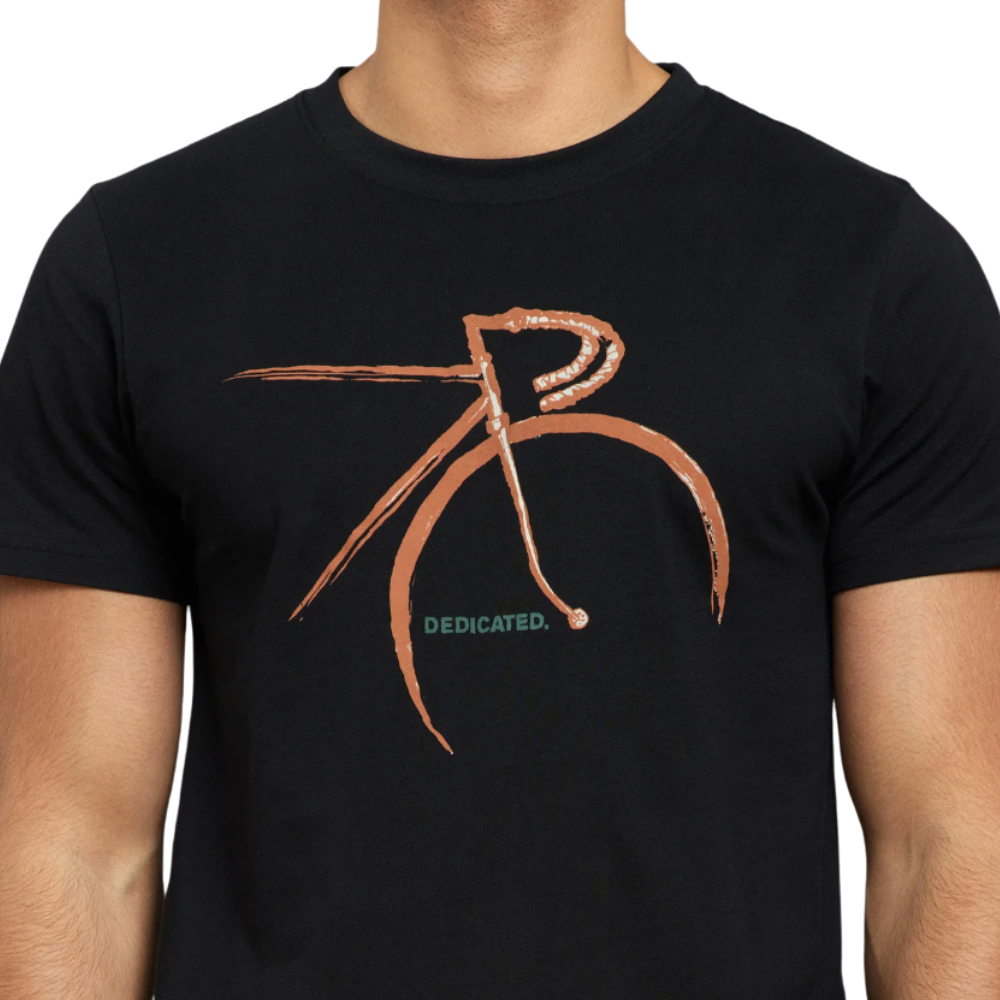 Stockholm Side Bike - Dedicated - Black - T-Shirt