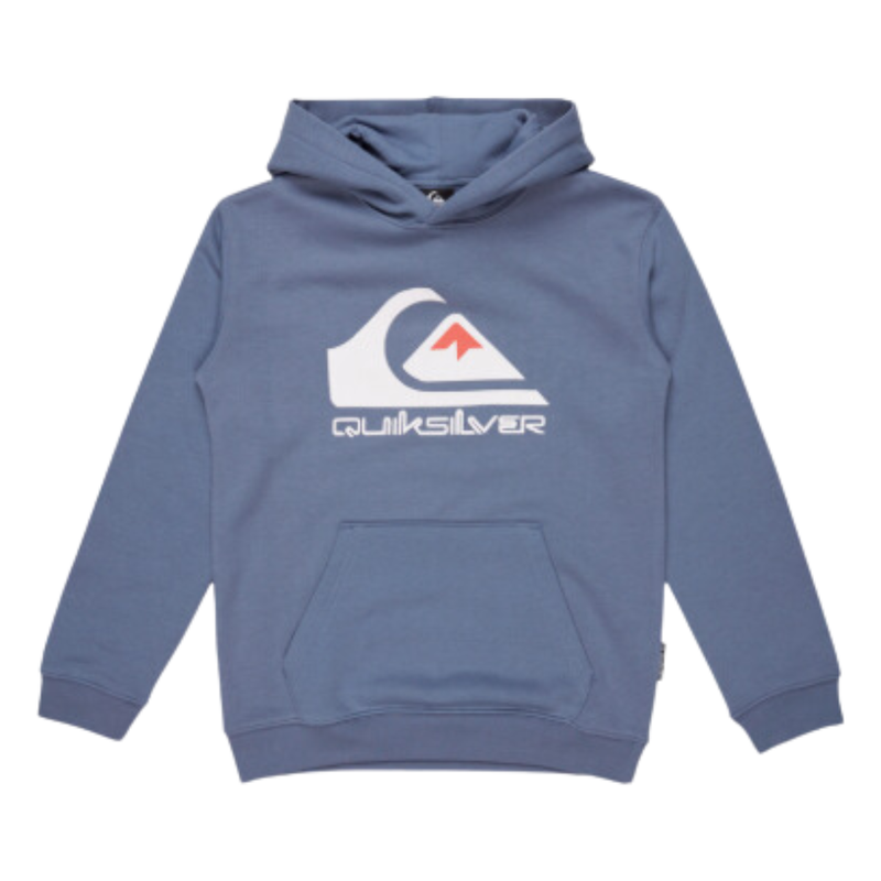 Big Logo Youth - Quiksilver - Blue - Hoodie