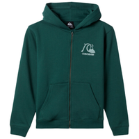 Graphic Zip Hoodie Youth - Quiksilver - Grün -  Übergangsjacke