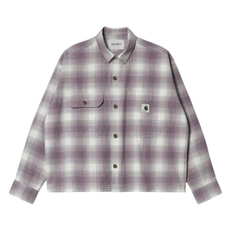 W' L/S Deaver Shirt - CARHARTT - Deaver Check, Misty - Hemd