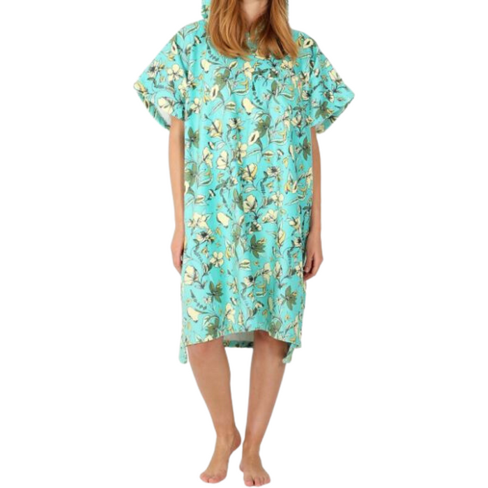 HUMMING BIRDS Unisex Poncho - AFTER - LIGHT GREEN - Poncho 