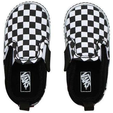 Vans - In Slip On V Crib - Schuhe - Sneakers - Low - Sneaker - (checkerboard) black/tru white