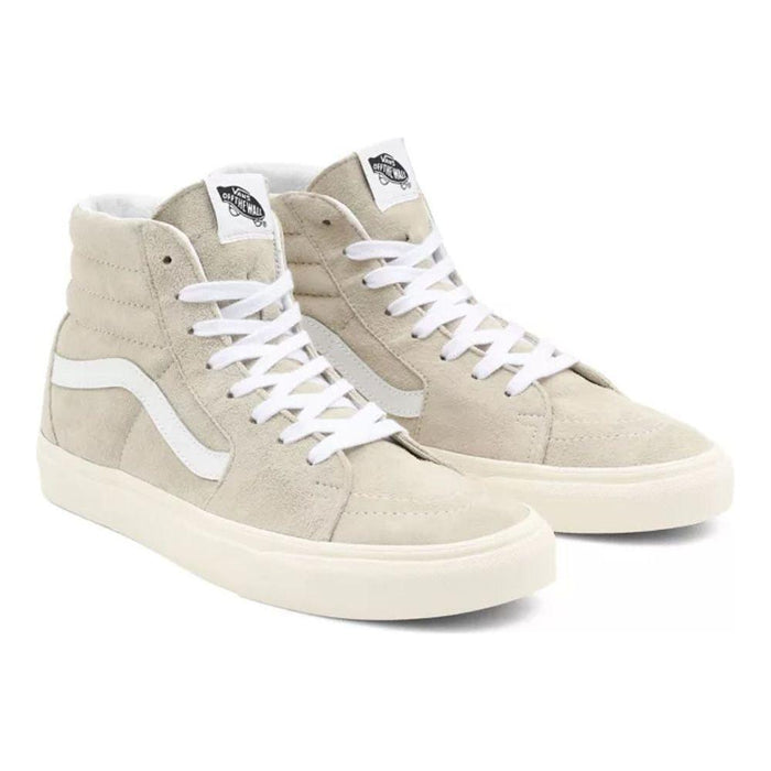 VANS UA SK8-Hi - (Pig Suede) Oatmeal/Snow White