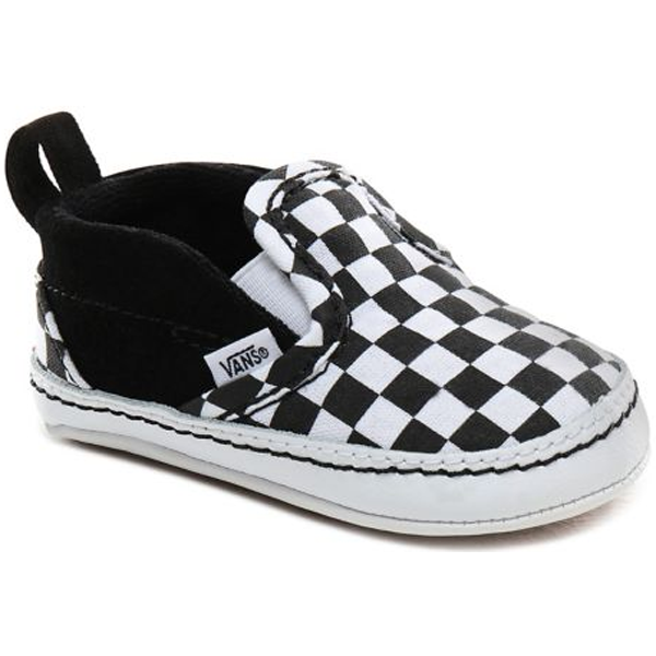 Vans - In Slip On V Crib - Schuhe - Sneakers - Low - Sneaker - (checkerboard) black/tru white