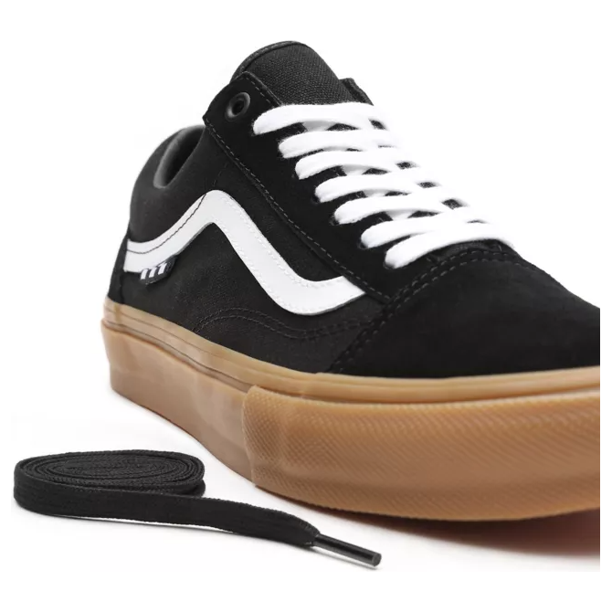 Skate Old Skool - Vans - Black Gum - Skateschuh