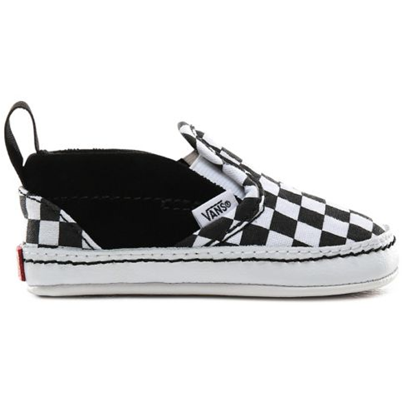 Vans - In Slip On V Crib - Schuhe - Sneakers - Low - Sneaker - (checkerboard) black/tru white