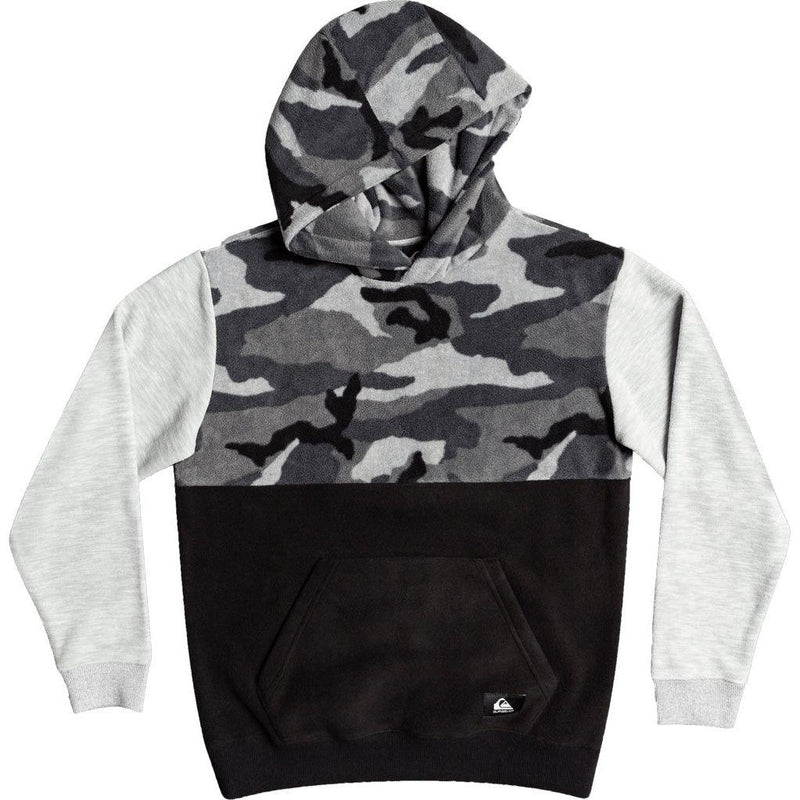 ESSPOLARHODDYTH B OTLR KVJ6 - Quiksilver - BLACK EVERYDAY CAMO - Kapuzenpulli