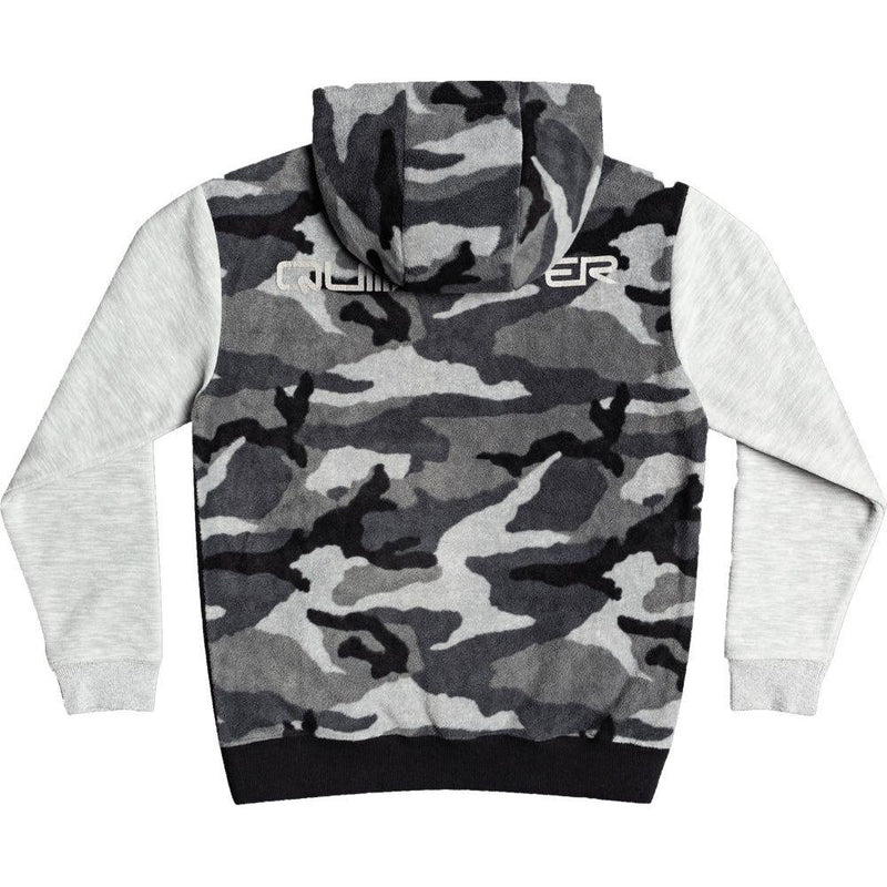 ESSPOLARHODDYTH B OTLR KVJ6 - Quiksilver - BLACK EVERYDAY CAMO - Kapuzenpulli