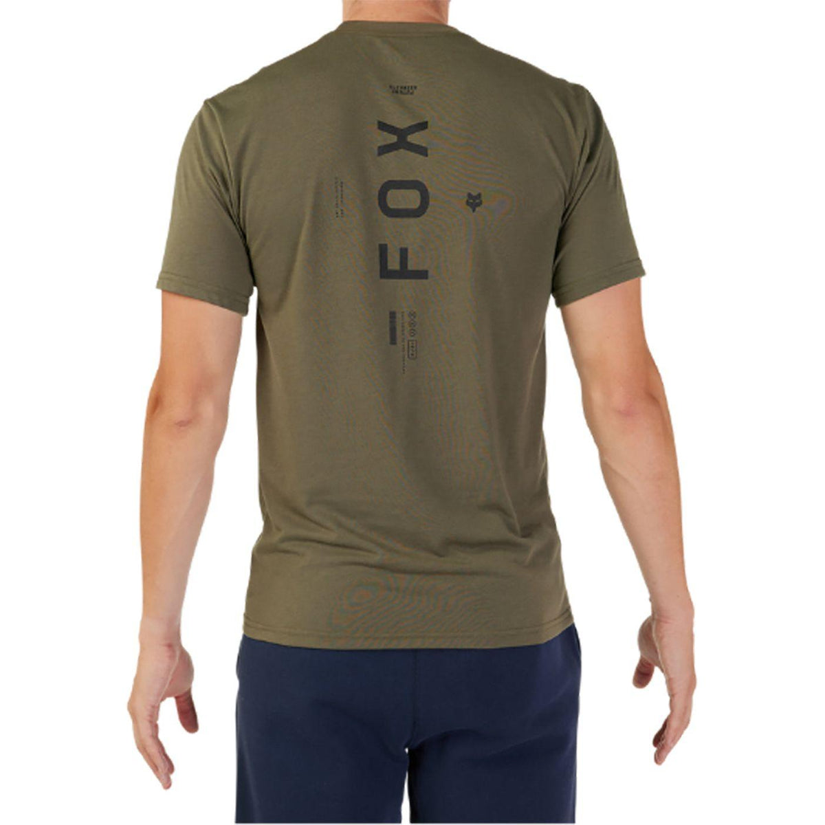 Fox - DYNAMIC SS TECH TEE  - OLV GRN - T-Shirt