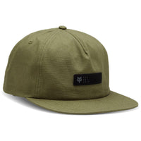 Fox - SOURCE ADJUSTABLE HAT  - OLV GRN - Snapback Cap