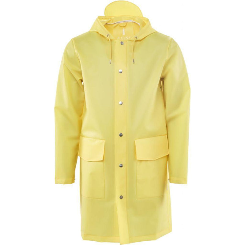 Hooded Coat - Rains DK - Foggy Yellow - Übergangsjacken