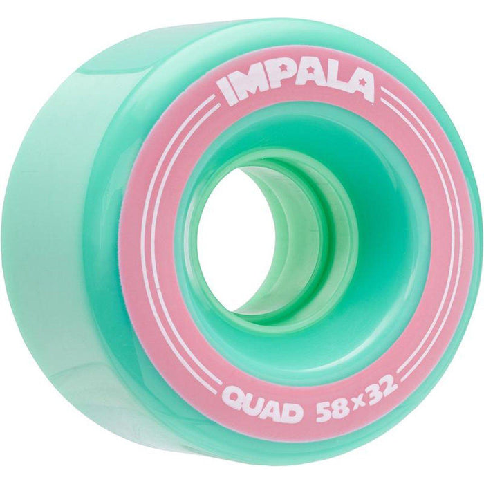 Replacement Wheels - Impala - Aqua - Roller Skates Wheels