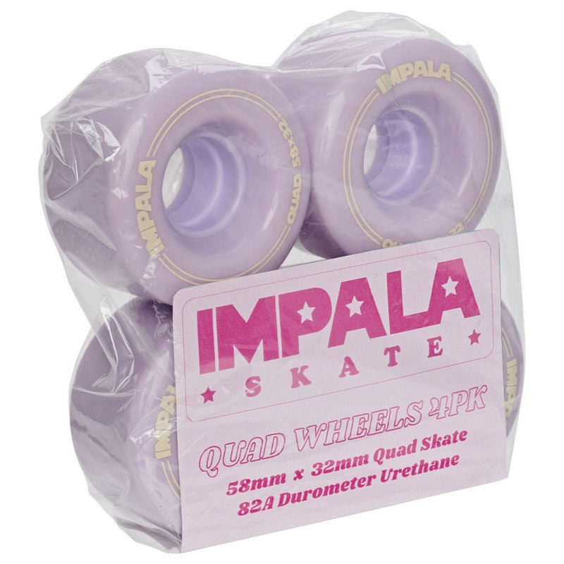 Replacement Wheels - Impala - Pastel Lilac - Roller Skates Wheels