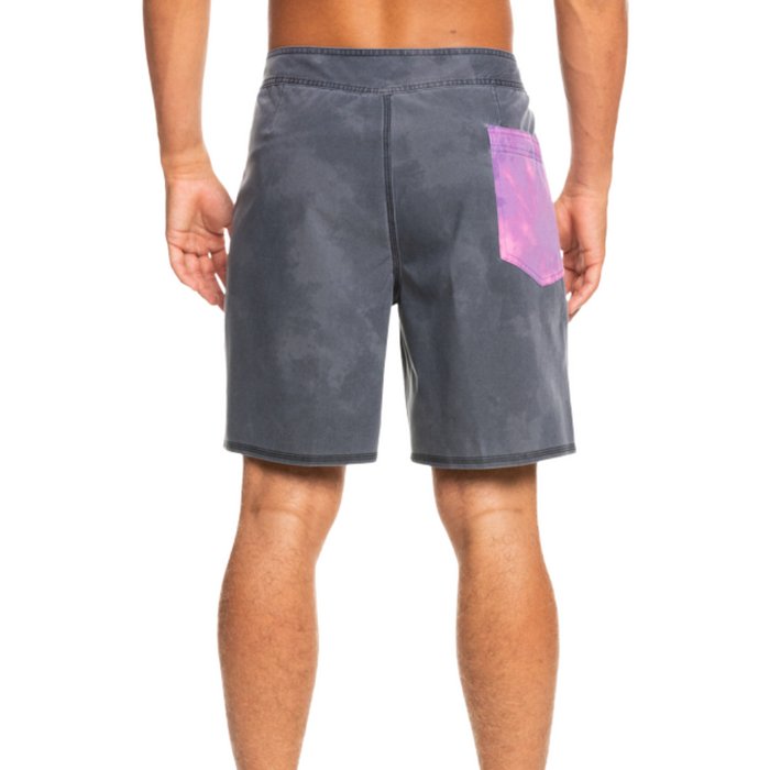 SURFSILK ACID WASH 18 - Quiksilver - Black - Boardshort