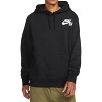 Nike SB Icon - Nike - Black/White - Kapuzenpulli