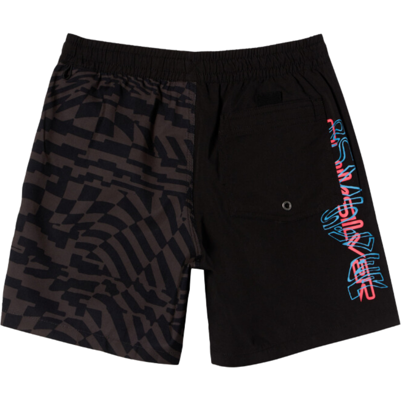 Radical Volley Youth 14 - Quiksilver - Black Radical Times - Boardshort