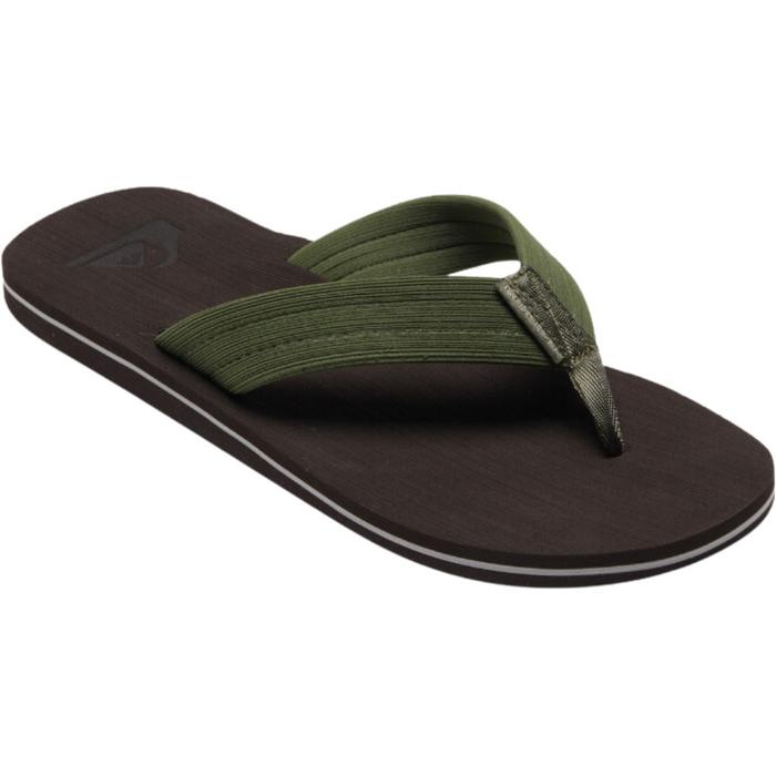 Molokai Layback Textured - Quiksilver - Tortoise Brown/Green - Flip Flop