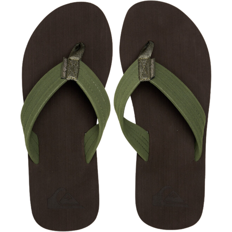 Molokai Layback Textured - Quiksilver - Tortoise Brown/Green - Flip Flop