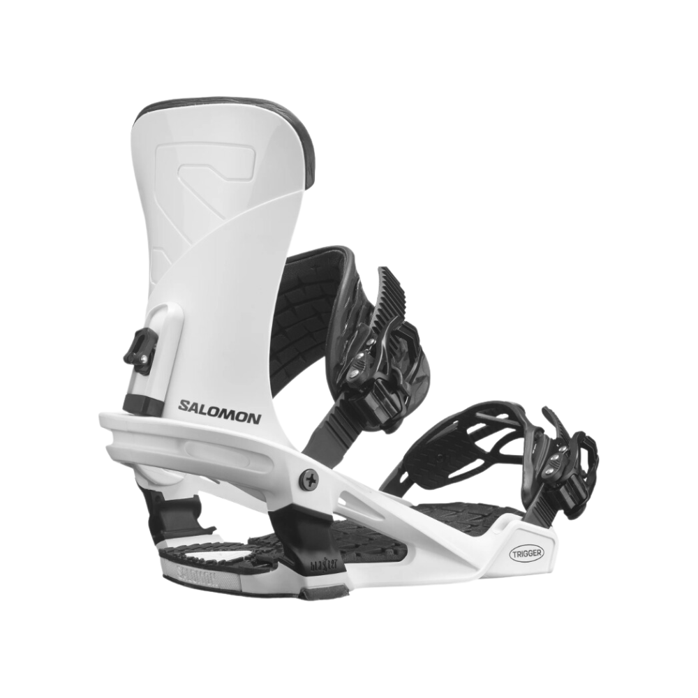 Trigger - Salomon - White - Snowboard-Bindung