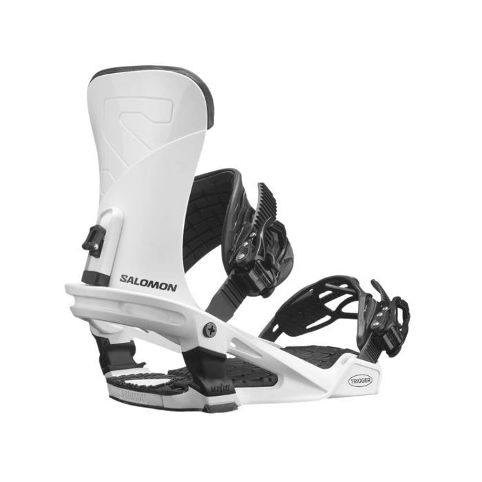 Trigger - Salomon - White - Snowboard-Bindung