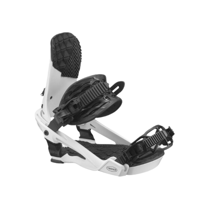 Trigger - Salomon - White - Snowboard-Bindung