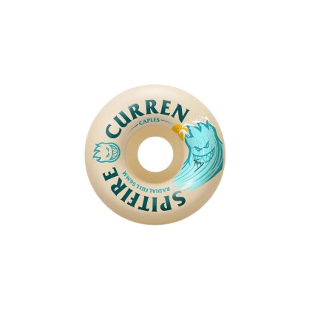 F4 99A Curren Burn Squad 56 - Spitfire - Natural - Skateboard-Rollen