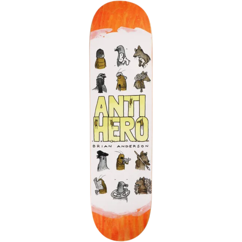 Usual Suspects Beres Deck 8.38 - Anti Hero - Skateboard-Deck