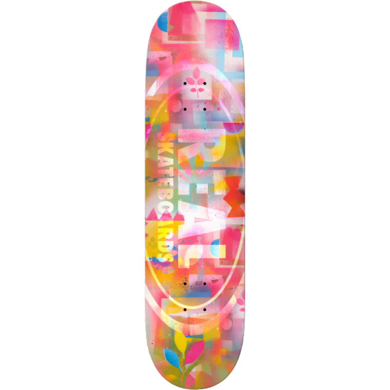 Team Acrylics Deck 8.38 - Real - Skateboard-Deck