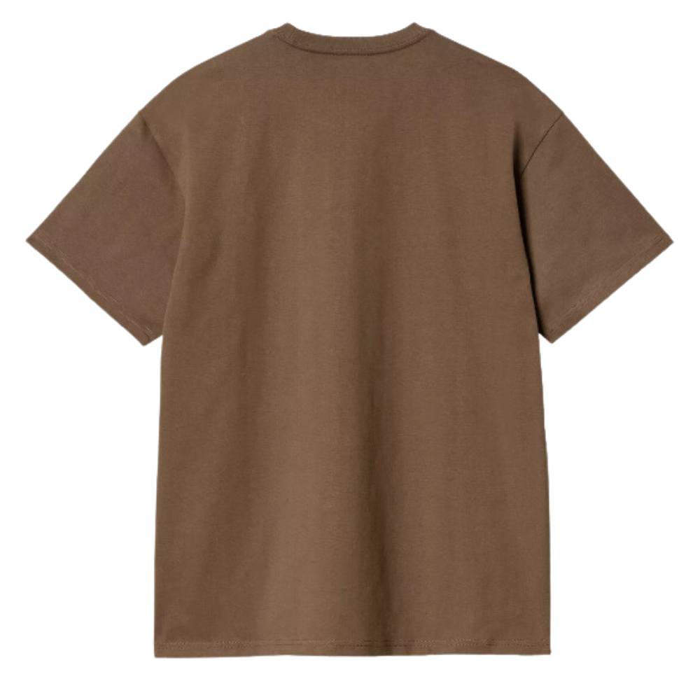 Carhartt WIP - S/S Chase T-Shirt - Chocolate / Gold - T-Shirt