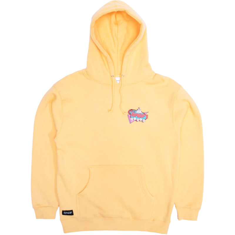 Nerms Diner Hoodie - Rip N Dip - PEACH - Kapuzenpulli