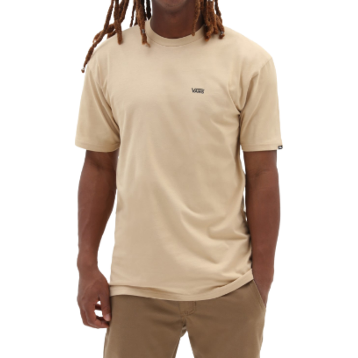 MN Left Chest Logo Tee  - Vans - TAOS TAUPE/BLACK - T-Shirt