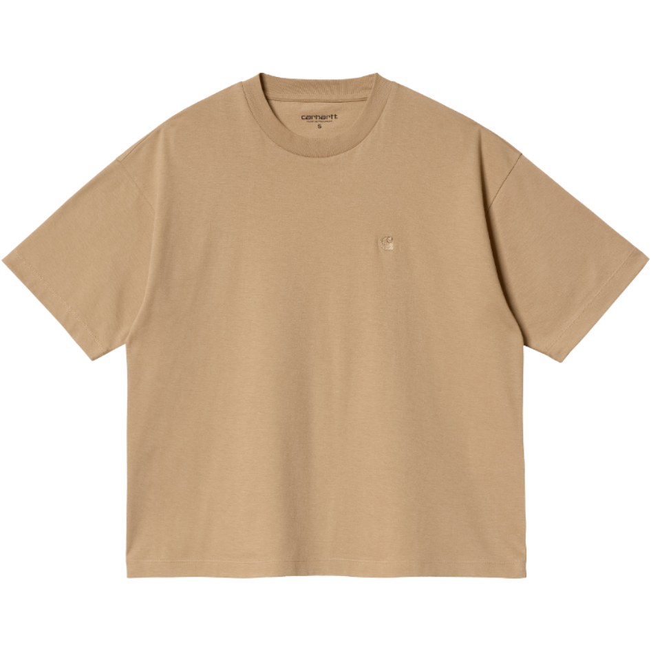 W' S/S Chester T-Shirt - Carhartt Wip - DUSTY H BROWN - T-Shirt