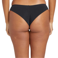 Simply Seamless Cheekini - Volcom - BLACK - Bikini Hose