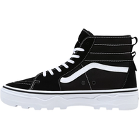 UA Sentry SK8-Hi WC - Vans - BLACK/WHITE - Sneaker High