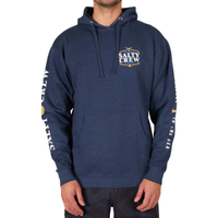 Skipjack Hood Fleece - Salty Crew - NAVY HEATHER - Kapuzenpulli