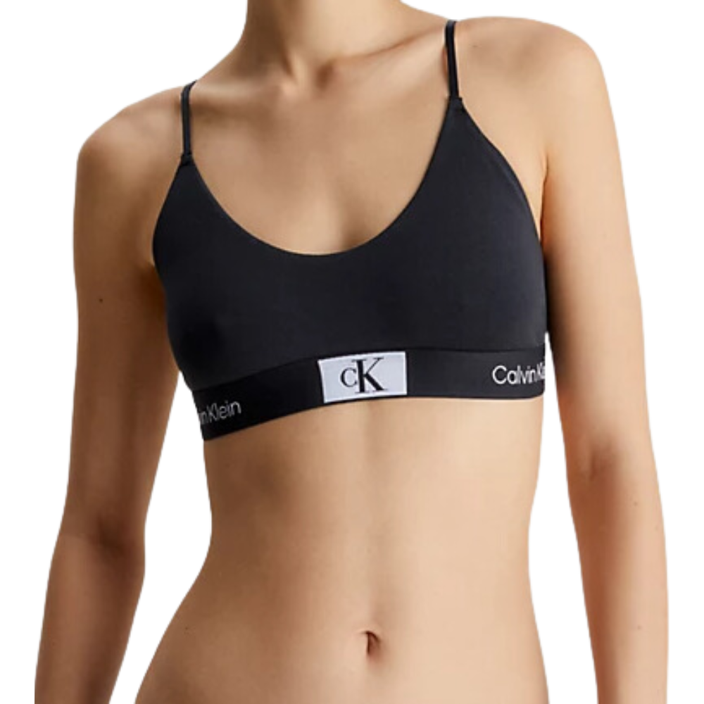 Unlined Bralette - Calvin Klein - UB1 BLACK - BH