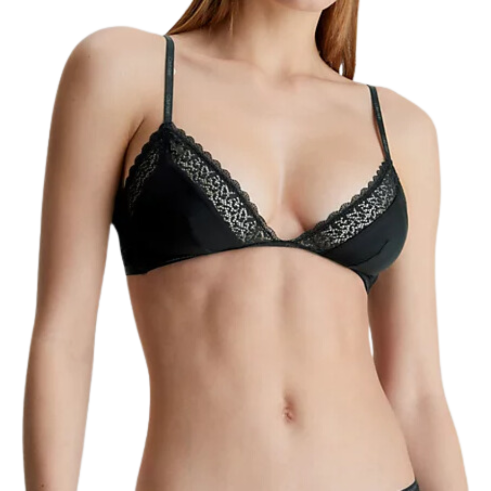 Unlined Triangle - Calvin Klein - 001 BLACK - BH