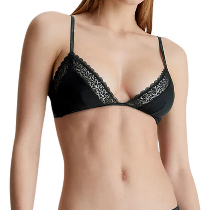 Unlined Triangle - Calvin Klein - 001 BLACK - BH