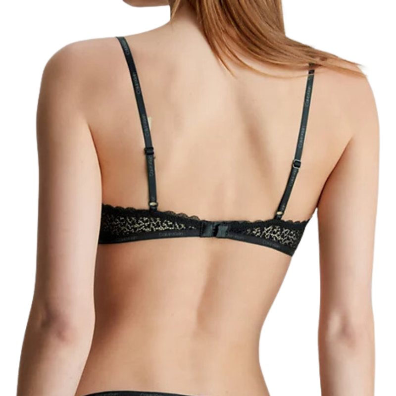 Unlined Triangle - Calvin Klein - 001 BLACK - BH